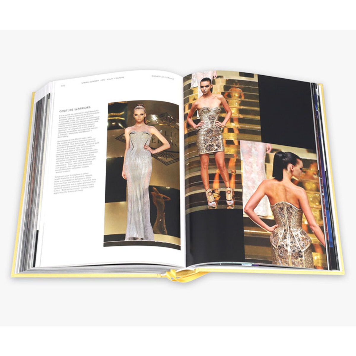 Versace page spread