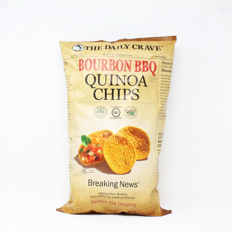 The Daily Crave Bourbon BBQ Quinoa Chips, 510g Costco UK