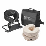 Studio image of the Master Massage Home Mattress Top Massage Kit with 2 pillow covers
