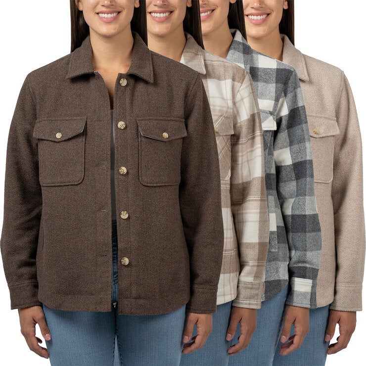 Jachs Ladies Quilted Shacket Jachs Ladies Quilted Shacket
