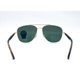 Ray-Ban Gold Sunglasses With Green Lenses, RB3683 001/31