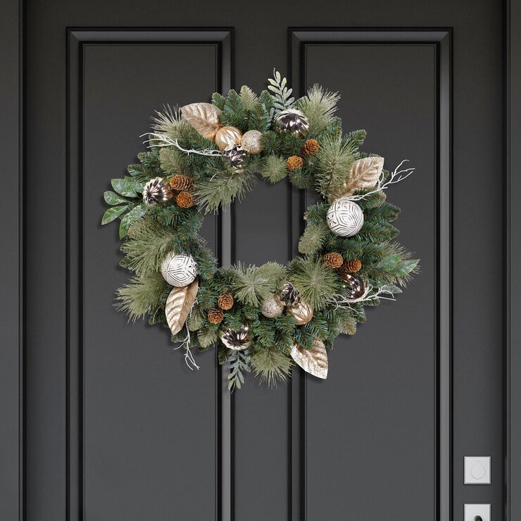 Buy 24" Unlit Wreath Combined Overview Image at costco.co.uk Buy 24" Unlit Wreath Combined Overview Image at costco.co.uk