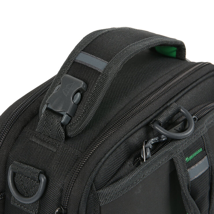 Titan Expandable Lunchbox with Ice Walls in Black