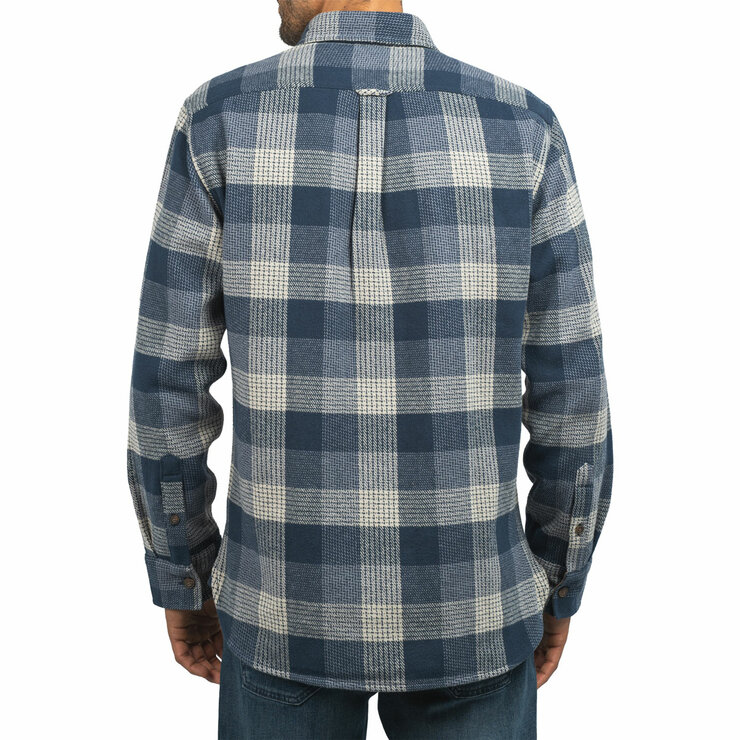 Jachs Mens Flannel Shirt & Thermal 2 Pack in Navy, Size Extra Large