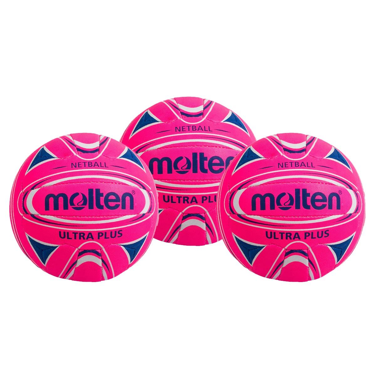 Molten Fast 5 International Standard Netball (Size 5) 3 Pack Costco UK