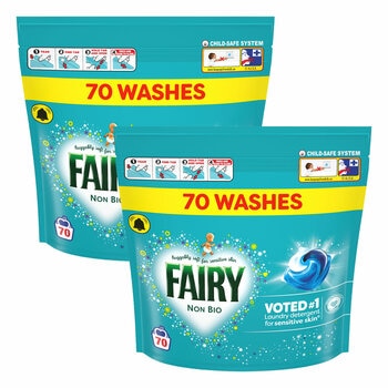 Fairy 4 in 1 Non Bio Pods, 140 Wash Fairy 4 in 1 Non Bio Pods, 140 Wash