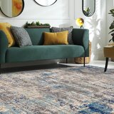 Nova Illusion Blue Rug, 160 x 230 cm