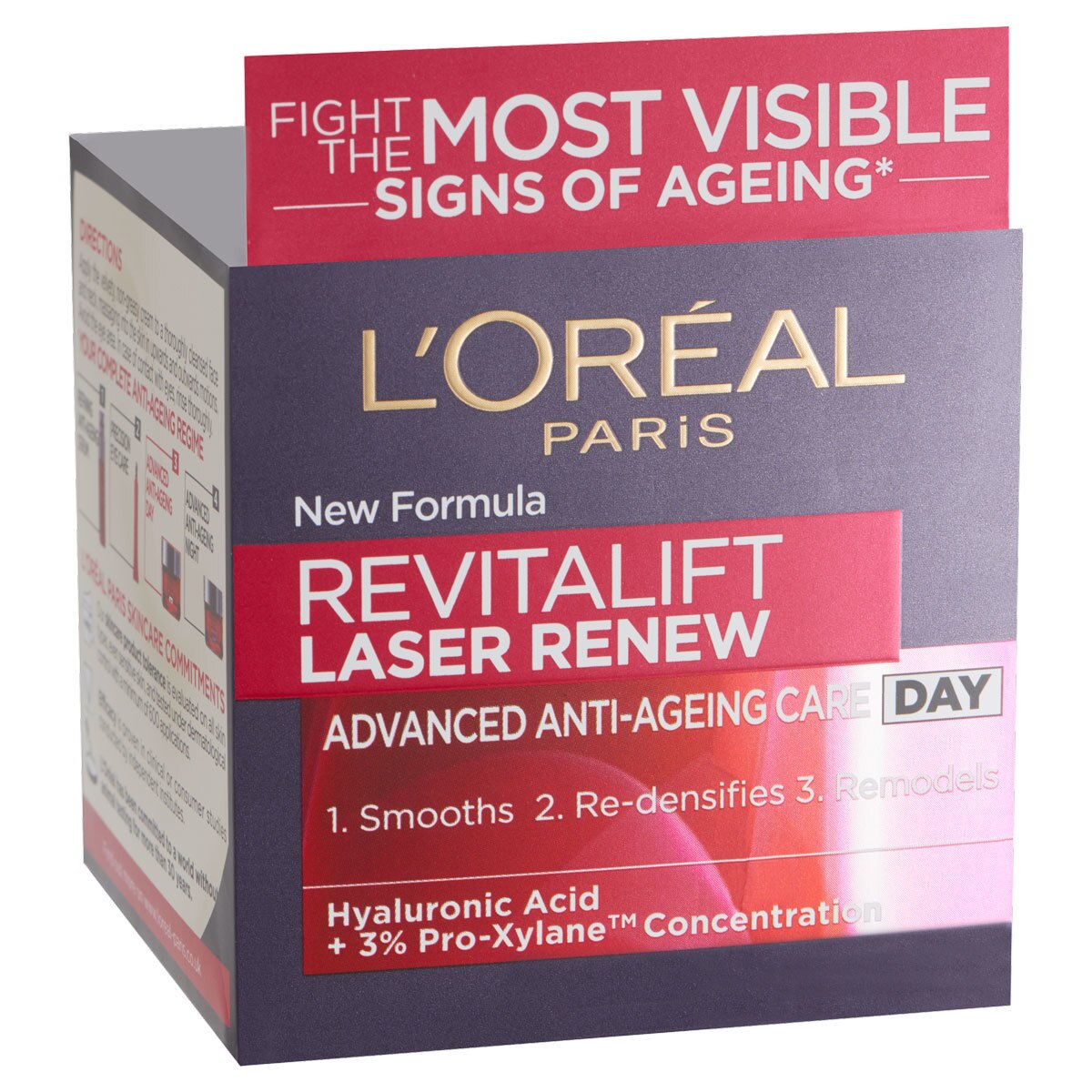 L'Oreal Revitalift Laser Renew Day Cream, 2 x 50ml