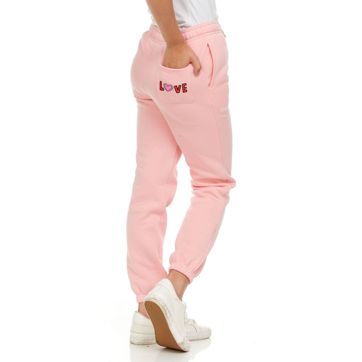 Keith Haring Youth Jogger in Pink