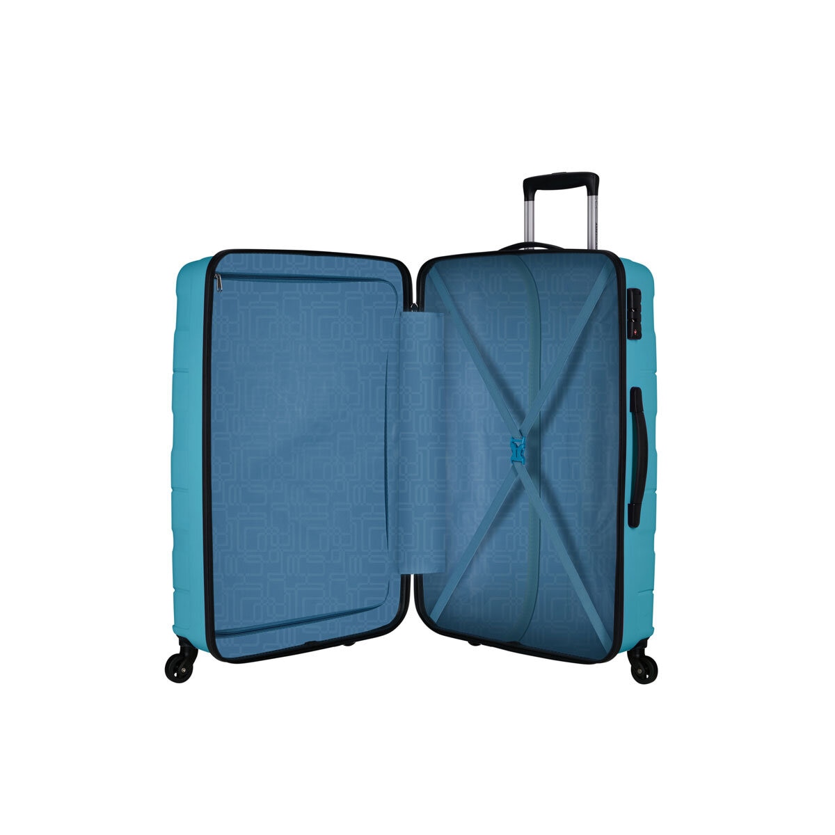 American Tourister Jet Driver 77cm Large Hardside Spinner Case in Light Blue