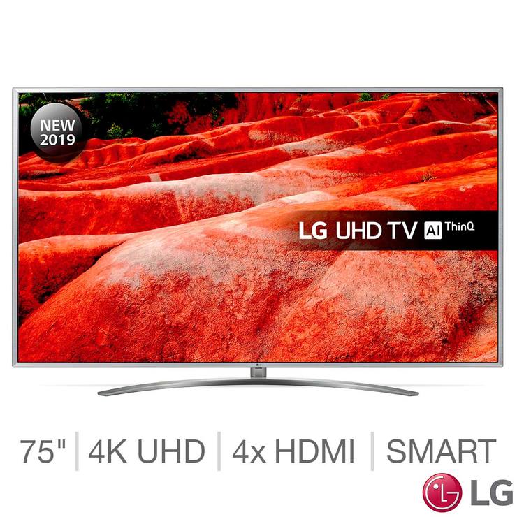LG 75UM7600PLB 75 Inch 4K Ultra HD Smart TV Costco UK