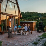 Well Traveled Cyclone Flame Gas Patio Heater