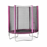 Studio image of the Plum 1.8m Pink Springsafe Trampoline