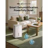 Lifestyle image of Dreo 16L Smart WiFi Dehumidifier in a living room Lifestyle image of Dreo 16L Smart WiFi Dehumidifier in a living room