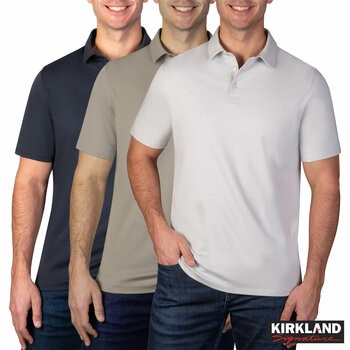 Kirkland Signature Men's Interlock Polo Kirkland Signature Men's Interlock Polo
