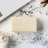 Soap Bar on a Table with White Flowers