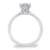 1.00ct Round Brilliant Cut Diamond Solitaire Ring, Platinum