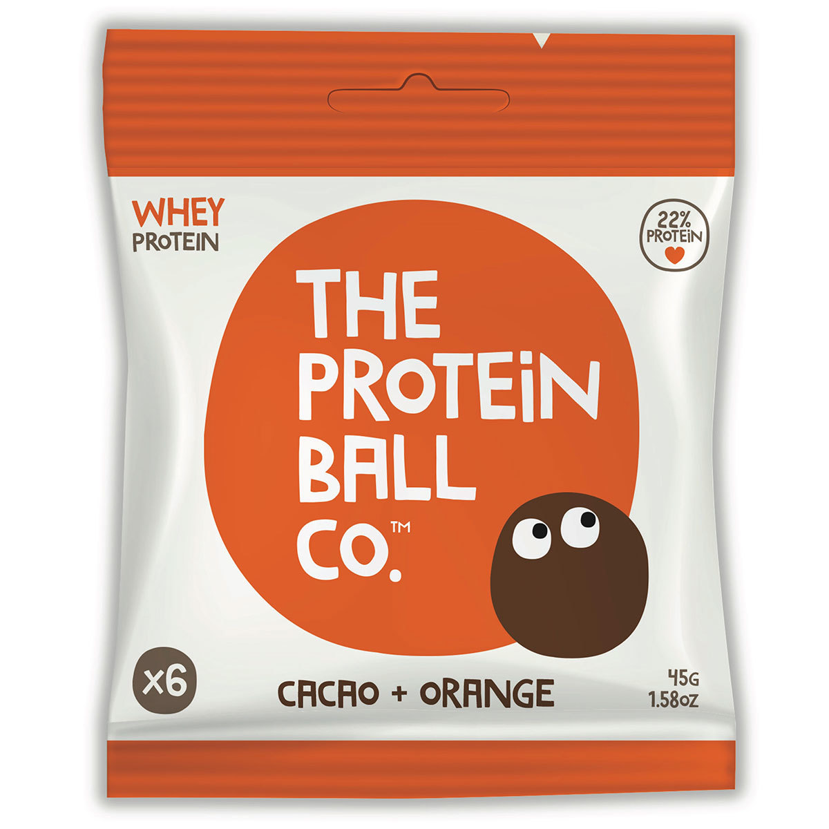 front on shot of 1 pack of protein balls