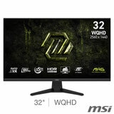 MSI 325QF E1BV WQHD VA 180Hz Monitor, 9S6-3DE11M-003