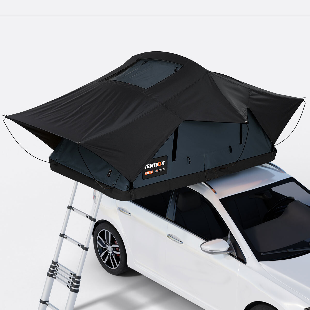 TentBox Lite 2.0 Bundle - Includes TentBox Lite 2.0 in Slate Grey & Lite 2.0 Tunnel Awning (one size)