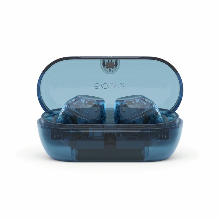 Sony WF-C710NL Noise Cancelling In-Ear Headphones in Glass Blue