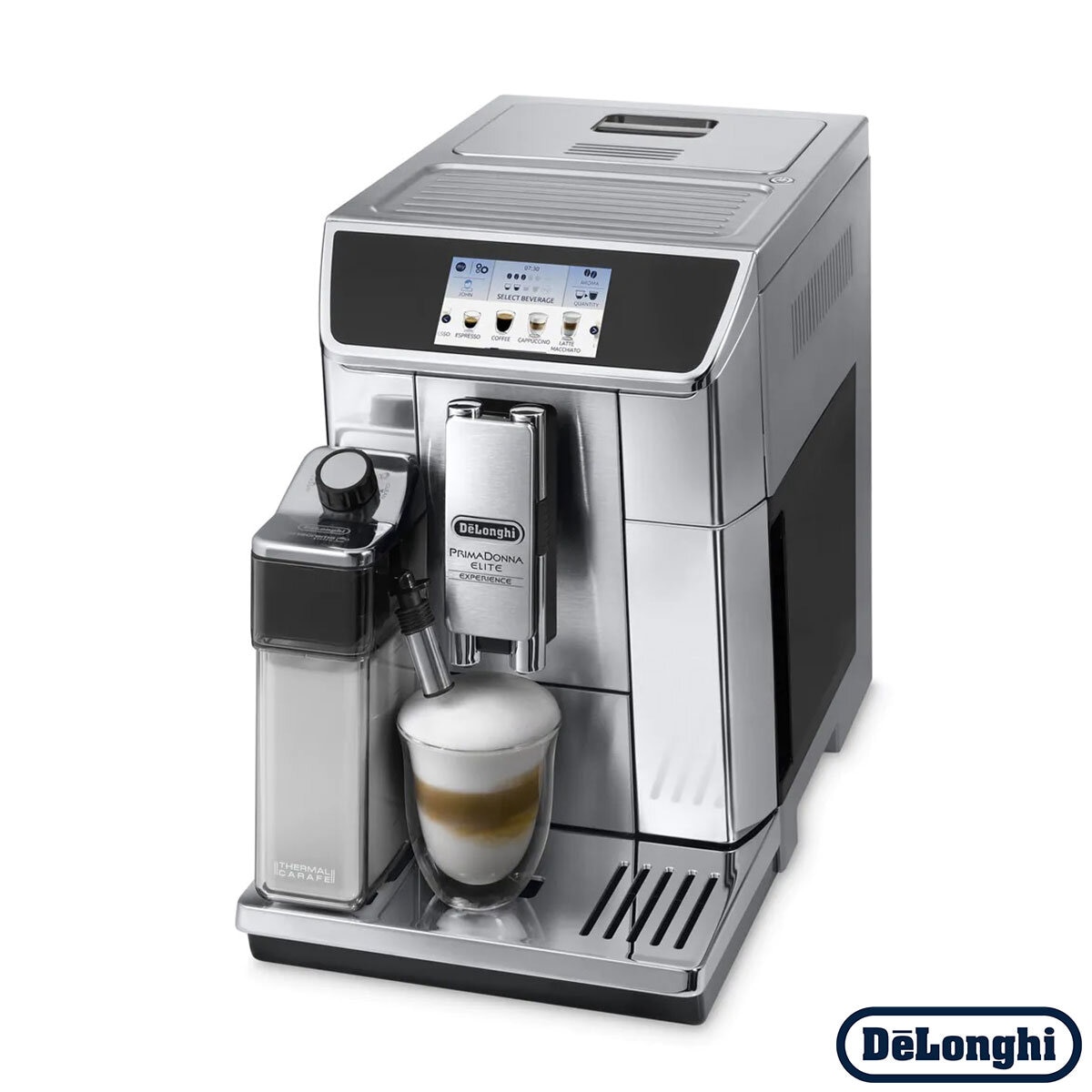 De'Longhi PrimaDonna Elite Experience Bean to Cup Coffee Machine ECAM650.85.MS