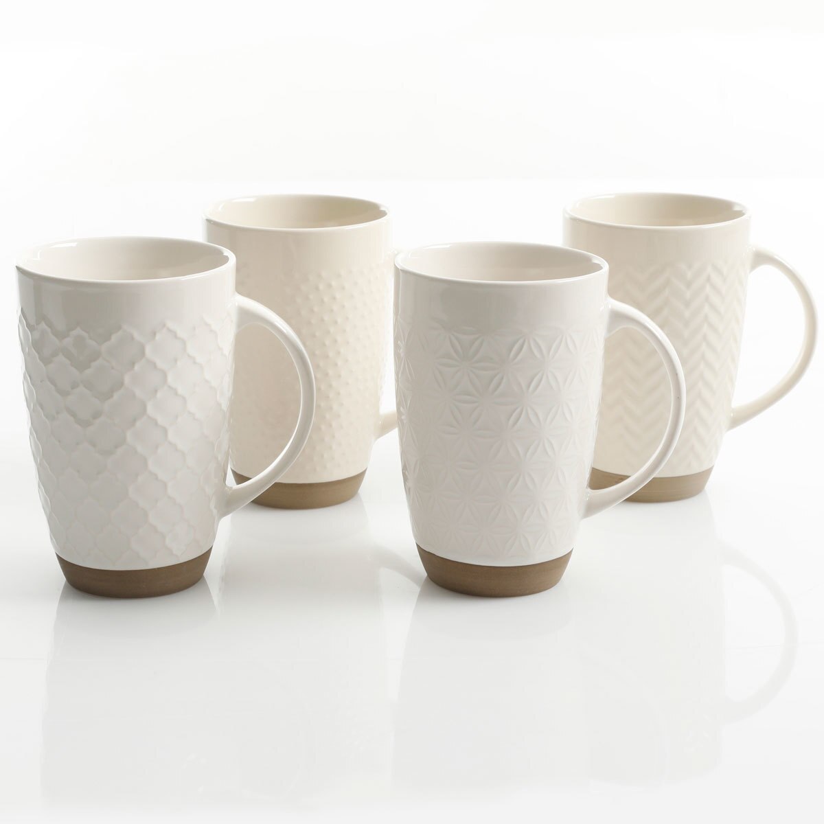 Laurie Gates Ceramic 4 Piece Mug Set Costco UK