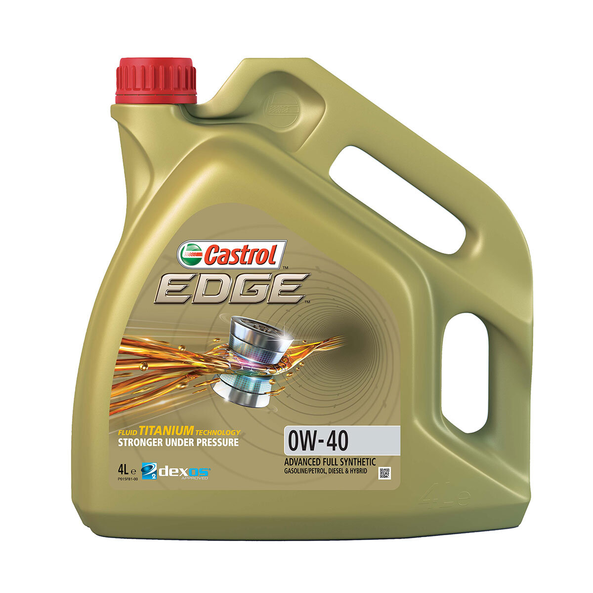 Castrol Edge 0W-40 Car Engine Oil, 4 Litres