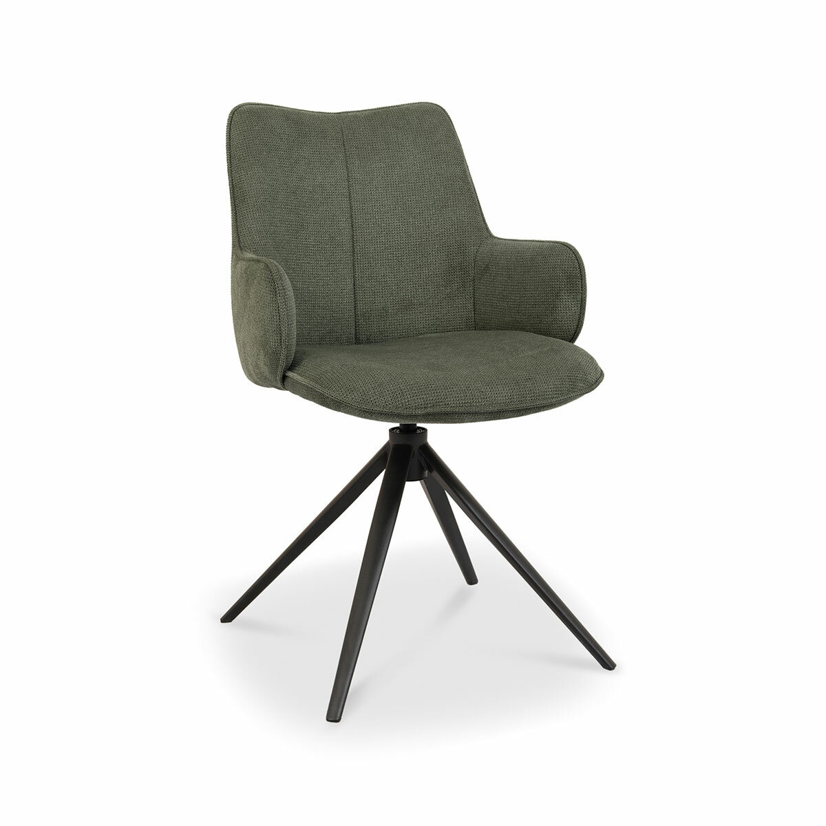 Bentley Designs Rowan Green Fabric Dining Chair