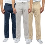Jachs Men's Linen Chino Pant