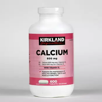 Kirkland Signature Calcium & Vitamin D3, 600 Count