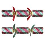 Buy Tom Smith Swarovski Crackers Pack of 8 in Red Combined Cracker Image at Costco.co.uk