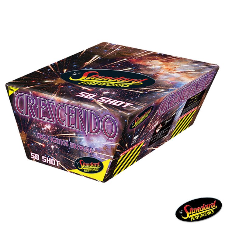 Crescendo Single Ignition Fireworks, 58 Shot Costco UK