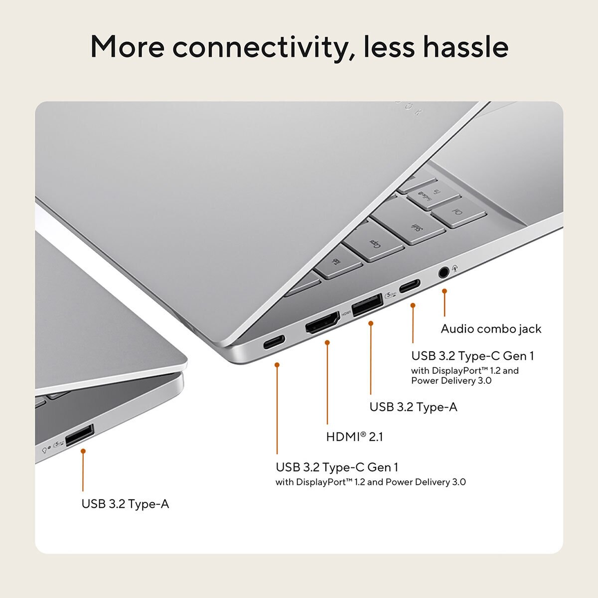 Buy ASUS Vivobook S, AMD Ryzen AI 5, 16GB RAM, 1TB SSD, 16 Inch OLED Laptop, M3607KA-SH038W at costco.co.uk