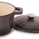 BergHOFF Neo Cast Iron Round Stockpot, 20cm/2.8L in Grey
