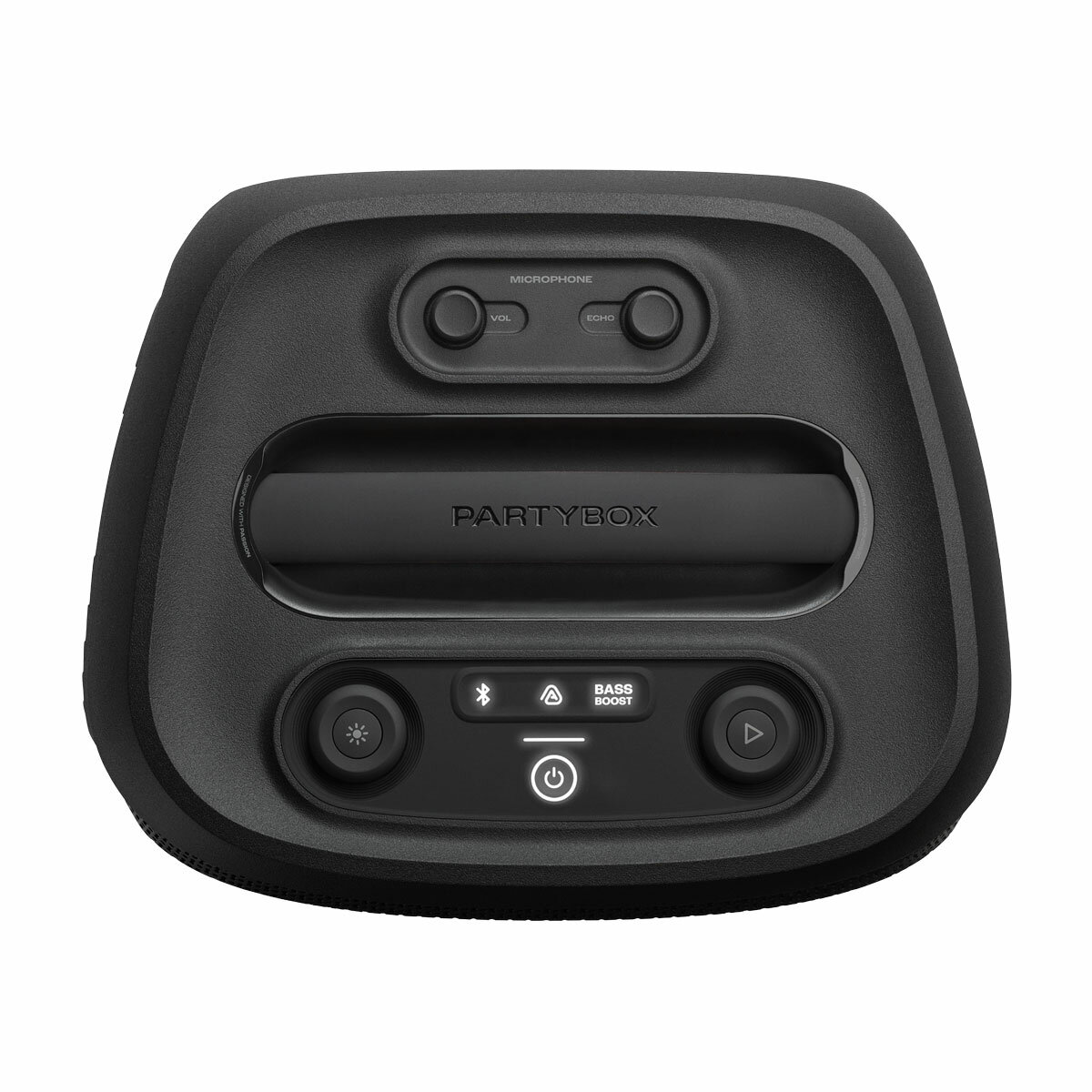 top of speaker