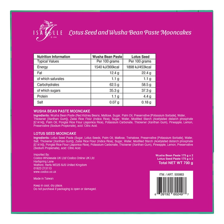 Isabelle Mooncakes Gift Box, 700g