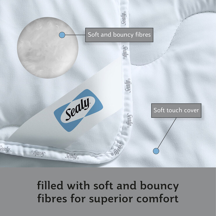 Sealy Deeply Full 10.5 Tog Duvet in 4 Sizes