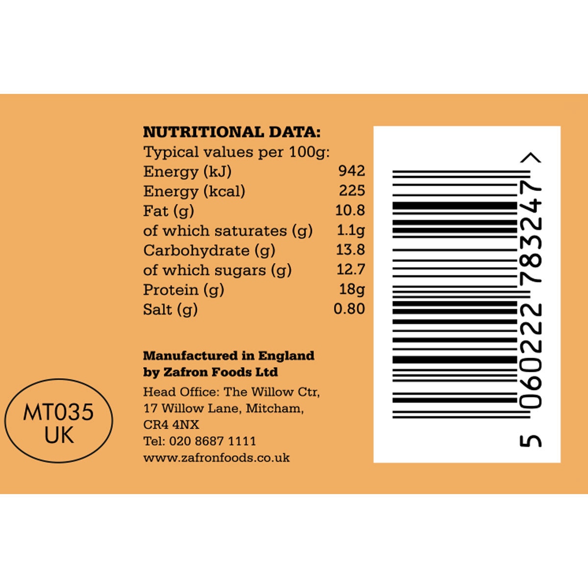 Zafron Foods Coronation Chicken Filler, 900g