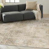 Calvin Klein Summit Natural Grey Rug, in 3 Sizes