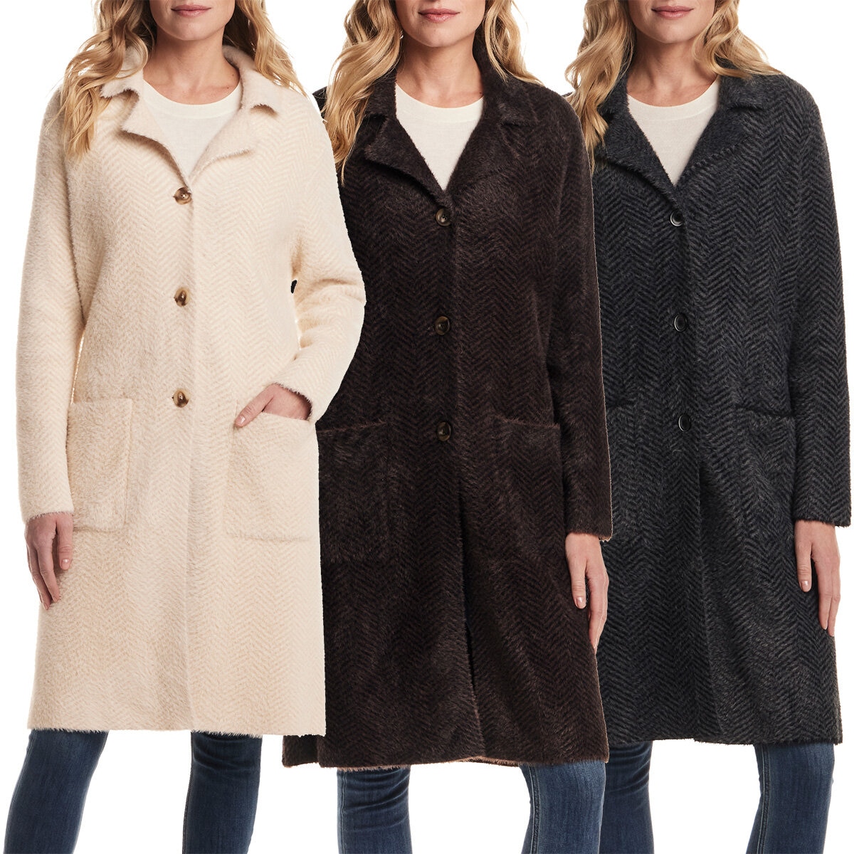 Weatherproof® Vintage Women’s Plush Coatigan