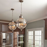 Adams 4 Light Pendant Chandelier - Antique Nickel