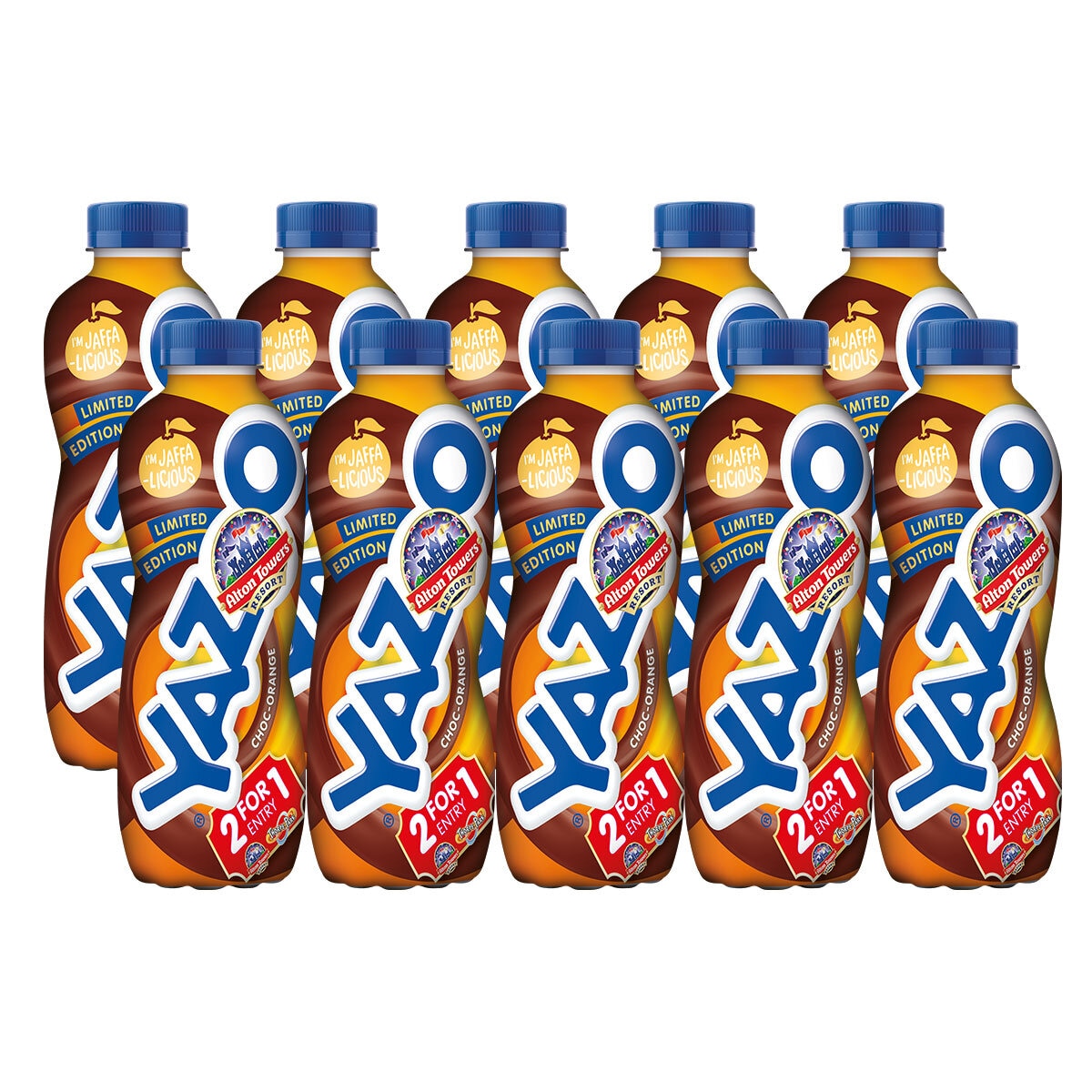 10 bottles of milkshake