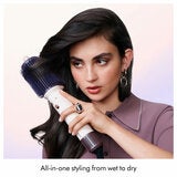 Image of model using the styling brush Image of model using the styling brush