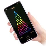 7ft 6 Inches (2.2m) Christmas Tree With 600 Twinkly App Controlled RGB LED Lights