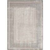 Glitz Silver Border Area Rug, 180 x 120 cm