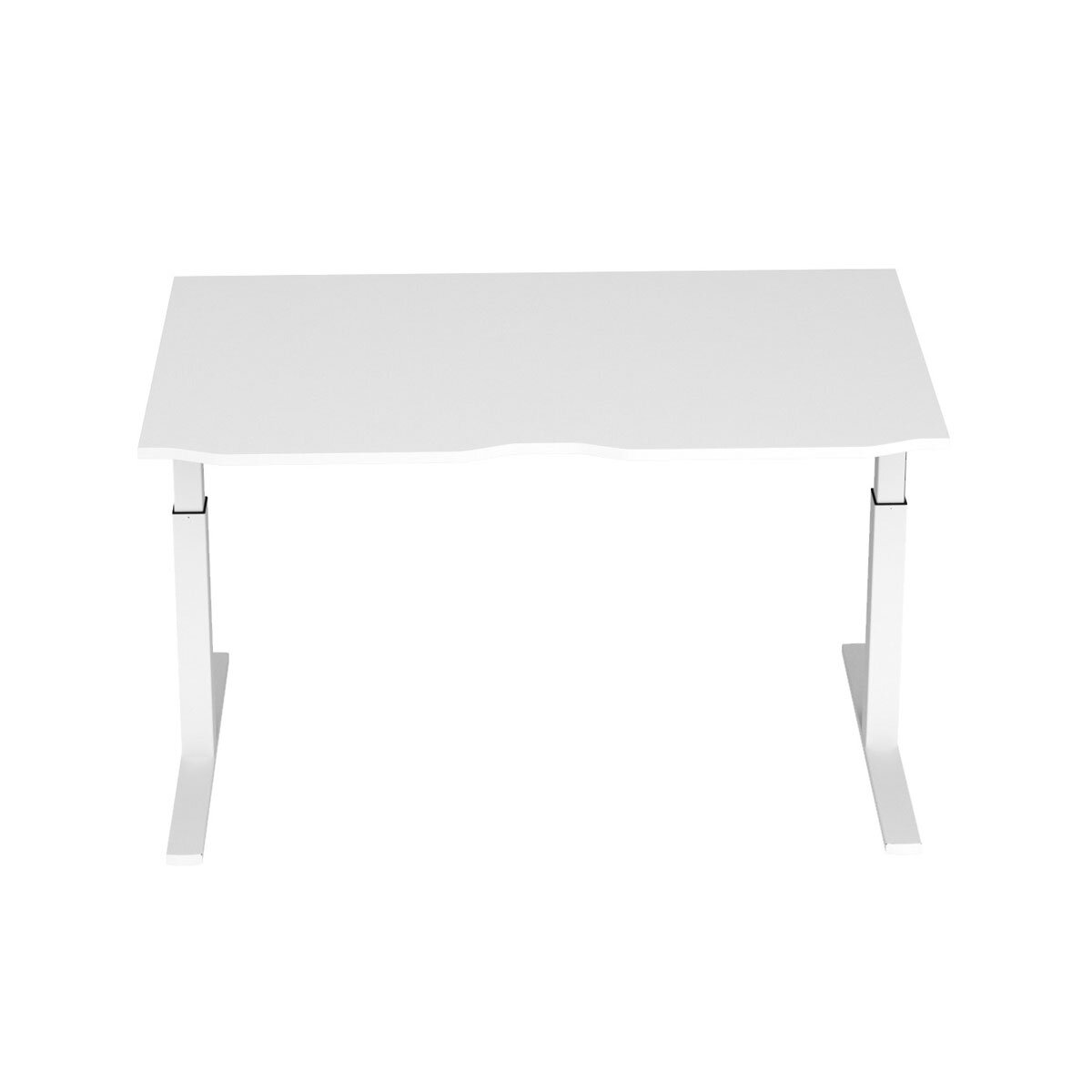 Elev8 Large Power Adjustable Height Desk, White