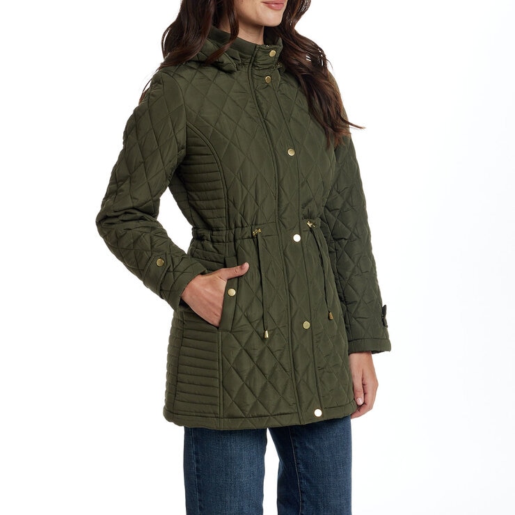 Weatherproof Women's Quilted Jacket in Olive