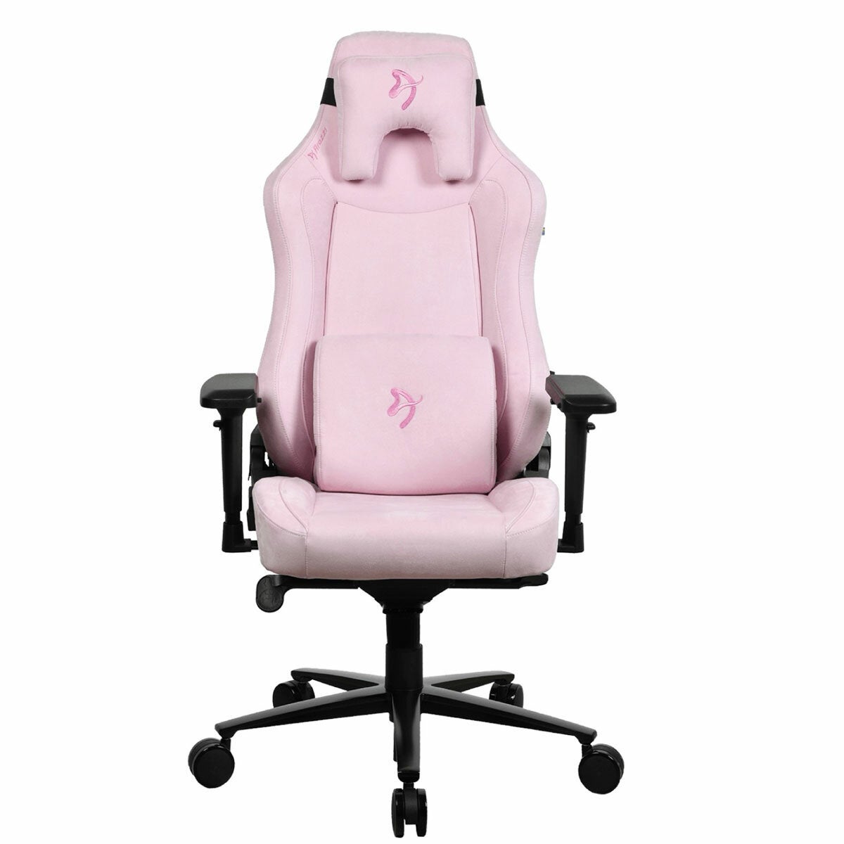 Arozzi Vernazza SuperSoft™ Fabric Gaming Chair, Pink Arozzi Vernazza SuperSoft™ Fabric Gaming Chair, Pink