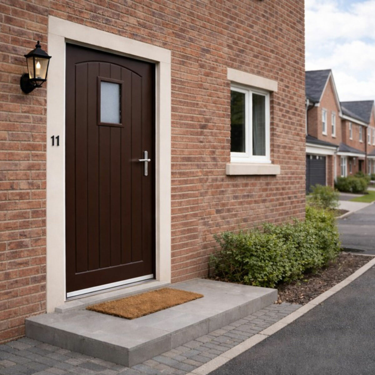 Mendes External Thermal Primed Door - Devon Glazed in 2 Sizes